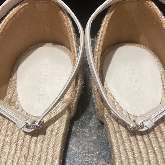 Gucci striped espadrilles flats - Picture 2 of 10
